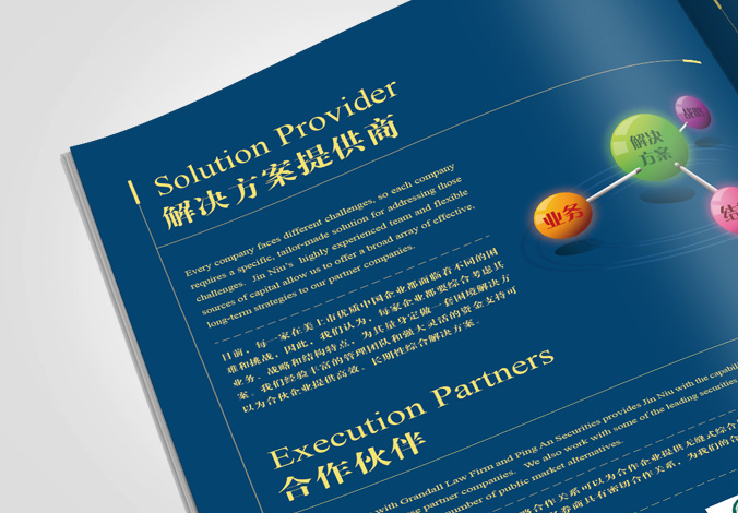 金牛投資集團 宣傳冊設計樣本   企業樣本設計