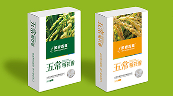 金麥吉 大米外包裝設計