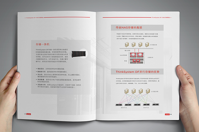 產品畫冊設計，公司畫冊設計，產品手冊設計   聯想長風
