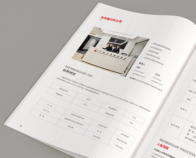 中國專利保護協(xié)會  宣傳冊設計,產品畫冊設計,畫冊設計