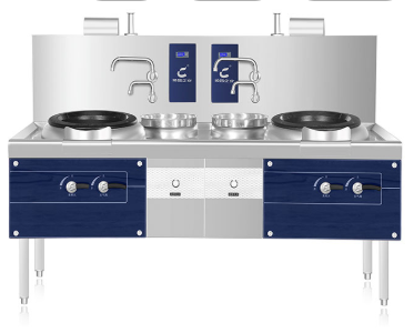 【新賽德】余熱回收型：工程款--雙炒單溫雙溫帶文火